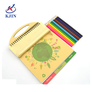 Set di adesivi con libro da colorare <span class=keywords><strong>Eco</strong></span> a spirale in cartone rigido basso MOQ - Product Image 2