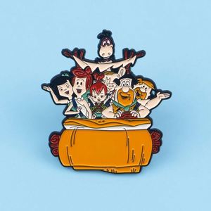 Obakenu Mini insigne personnalisé émail broche en métal fer artisanat goutte caoutchouc broche revers pour enfants dessin animé licence décoration - Product Image 2