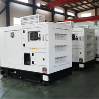 Générateur diesel silencieux Weichai fiable de 16 kW 20 kVA, groupe électrogène insonorisé triphasé pour usage industriel, domestique, agricole, télécom, clinique