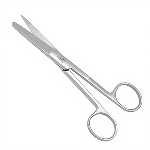 High Quality Stainless Steel Surgical Scissors Dressing Scissors Pointed/ Rounded Straight 145mm by MEDICAB INSTRUMENTS - Product Image 1