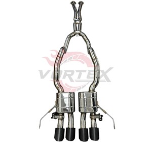 Vortex 304สแตนเลสสตีลรถ catback Exhaust Chevrolet Corvette C7 V8 6.2L 2014-2019กระจกขัดเงา1.5มม. - Product Image 5