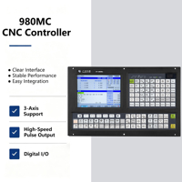 Système de commande CNC 3 axes économique 980MC, PLC DSP avec mémoire 128 Mo, pour la rénovation et la mise à niveau des anciennes machines de fraisage
