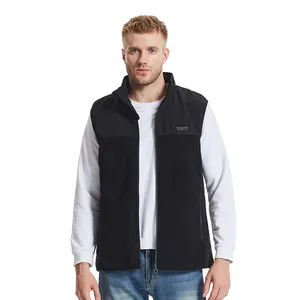 3 control buttons and 13 heating areas Outdoor Warm Cotton Men Ladies Clothes Winter USB Rechargeable Waterproof Heated vest