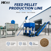 Machinerie d'usine d'alimentation avicole : Équipement de production de granulés pour poulets de chair et pondeuses, de broyage, de mélange, de refroidissement et de criblage