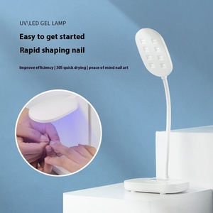 Professional UV Gel Nail Lamp Self Owned Brand UV Lamp Table 360 Degree Adjustable Angle Nail Enhancement Equipment - Product Image 4