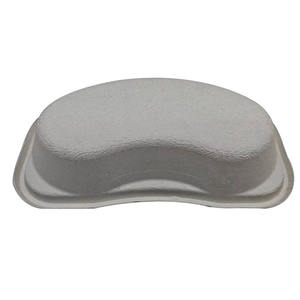 Polpa biodegradabile 700 ml Emesis rene bacinella usa e getta in cartone usa e getta piatti a forma di rene piatto a forma di rene - Product Image 5