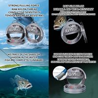 Fabricant de ligne de pêche en fluorocarbone sur mesure de grande taille (50 m), prix compétitif, fabrication directe d'usine, personnalisation de lignes de pêche, OEM