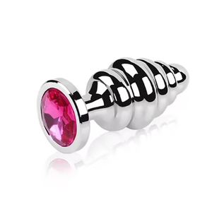 Juguetes sexuales anales de metal acanalado con diseño de joyería para mujeres y hombres, juegos y juguetes sexuales divertidos - Product Image 4
