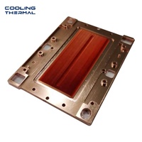 Dissipateur thermique en aluminium OEM à ailettes fines pour le refroidissement des processeurs et des GPU de serveur
