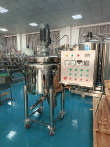 Mezclador Homogeneizador <span class=keywords><strong>de</strong></span> 150L con Chaqueta para la Elaboración <span class=keywords><strong>de</strong></span> <span class=keywords><strong>Salsa</strong></span> <span class=keywords><strong>Tabasco</strong></span>, <span class=keywords><strong>Salsa</strong></span> <span class=keywords><strong>de</strong></span> Champiñones, <span class=keywords><strong>Sriracha</strong></span> y Mayonesa para los Campos Cosmético, Alimentario y Químico - Product Image 2