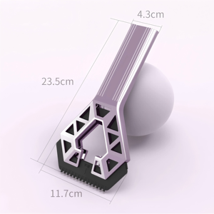 Magic Scraper Multi-Surface Cleaner: Racloir <span class=keywords><strong>à</strong></span> <span class=keywords><strong>glace</strong></span> Brosse <span class=keywords><strong>à</strong></span> neige <span class=keywords><strong>pour</strong></span> <span class=keywords><strong>voiture</strong></span>, cuisine et salle de bain avec poignée ergonomique - Product Image 2