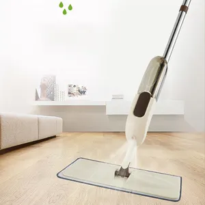 A2355 Household Free Hand Flat Floor Mist Swob Lavagem Dry Wet Tool Raspar Limpeza Spray Automático Água Piso Mop