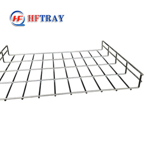 Powder Coating 304 Stainless Steel Outdoor Industrial Wire Mesh <b>Cable</b> Tray Ventilation <b>Heat</b> Dissipation Metal <b>Cable</b> Tray - Product Image 5