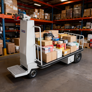 Nenkeen NK-118 điện phẳng xe 500kg nhiệm vụ nặng nề cơ giới nền tảng giỏ hàng tay giỏ hàng xe đẩy công cụ lưu trữ công nghiệp sử <span class=keywords><strong>d</strong></span>ụng OEM - Product Image 4