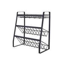Organisateur de rangement pour épices en métal avec design coulissant pratique, accessoires de cuisine multi-usages, étagère à épices