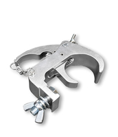 Pince de fixation ultra-rapide en argent / Pince de fixation super rapide pour éclairage de scène et lumières DJ