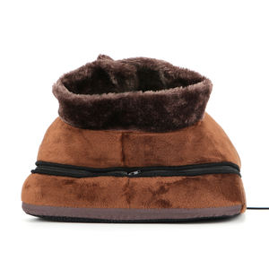 Gao Bang sepatu bot kaki hangat dalam ruangan, dengan bantalan pemanas listrik fitur pijat kaki untuk kenyamanan dan relaksasi musim dingin - Product Image 3