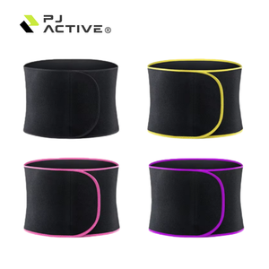 PINJIAN <span class=keywords><strong>Ceinture</strong></span> d'entraînement à la sueur douce Premium Exercice Ab Training Minceur Support en néoprène pour taille-taille Attelle <span class=keywords><strong>de</strong></span> soutien à la taille - Product Image 2