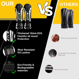 Tùy Chỉnh Muay Thái Bảo Vệ Ống Chân Tibiales Muay Thái Các Nhà Sản Xuất <span class=keywords><strong>Shin</strong></span> Mu Bước Bảo Vệ MMA Đấm Bốc Bảo Vệ Pad - Product Image 6