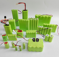 Pabrik Jieyo Menyesuaikan Paket Baterai Isi Ulang Ni-MH AA 7.2v 9.6V 12v 14.4v 1500mAh 1800mAh 2000mAh 2200mAh Grosir