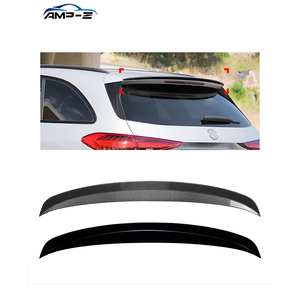 Alerón de techo de maletero trasero negro brillante S206 para <span class=keywords><strong>Mercedes</strong></span> Benz <span class=keywords><strong>Clase</strong></span> <span class=keywords><strong>C</strong></span> S206 <span class=keywords><strong>Estate</strong></span> <span class=keywords><strong>2022</strong></span> + Accesorios de coche - Product Image 1