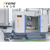 Centro de Mecanizado CNC de un Solo Husillo HMC1290 Large BT50 GSK, Fresadora Horizontal para Aplicaciones Industriales