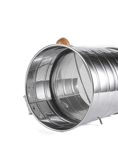 רוטרי יד Crank קמח מכונת נפוי נירוסטה 3 כוס קמח מכונת נפוי רשת בסדר מסננת אפיית כלים - Product Image 6