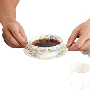 High Bone China Japanese Style Fresh Ceramic Coffee <b>Cup</b> Flowers <b>and</b> Birds Flowers <b>and</b> Flowers Afternoon Tea <b>Cup</b> Office - Product Image 5