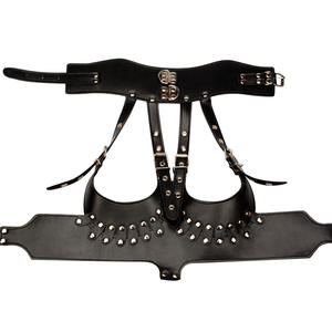 Belle reine modèle en cuir Sexy Lingerie <span class=keywords><strong>Bondage</strong></span> poitrine Lingerie corps harnais retenue - Product Image 2