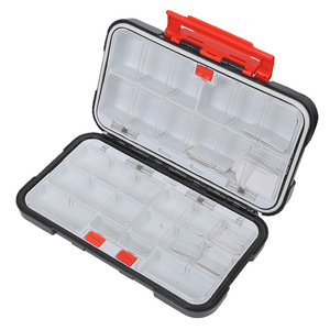 Fishing Tackle <b>Box</b> With Compartments Waterproof <b>Storage</b> For Lure Accessories And Hooks Durable ABS <b>Material</b> Universal Use - Product Image 1