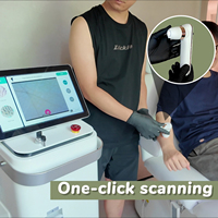 CE Professional DFLASER Nouveau laser 3D ICE Titanium 808nm Diode Laser pour l'épilation, système d'auto-diagnostic, vérification en 1 minute