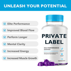 60 TRT Gummies-erkek enerji Gummies, yetişkinler için uygun erkek sağlığı için doğal TRT vitaminleri - Product Image 2