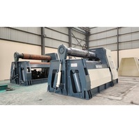 Máquina Laminadora Hidráulica Industrial para Doblado y Conformado de Chapas Metálicas Pesadas, Control de Precisión, Construcción Duradera