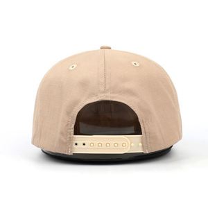 Venta Directa de Fábrica, Gorra Personalizada de 5 Paneles, Gorras Planas sin Estructura Ajustables de Algodón y Poliéster, Gorra Snapback con Parche y Cuerda - Product Image 4