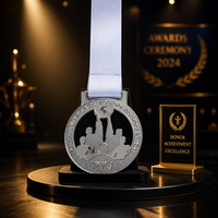 Médailles commémoratives 3D de Taekwondo en or, argent et bronze de haute qualité – Conception de logo personnalisée – Récompenses métalliques pour événements sportifs