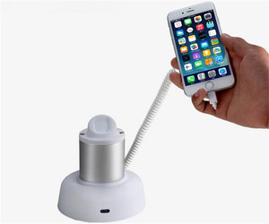 Soporte de exhibición antirrobo para teléfono móvil para seguridad de pantalla de teléfono inteligente con funciones de alarma y cargador - Product Image 4