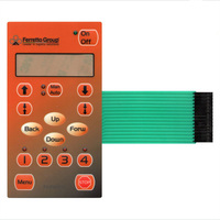 Produsen Kustom Tahan Air Tahan Lama Beralih Panel Membran Keypad Keyboard