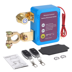 สวิตช์ตัดการเชื่อมต่อแบตเตอรี่แบบรีโมทคอนโทรล 240A 12V IP65 กันน้ำ สำหรับรถยนต์ รถบรรทุก เรือ - Product Image 3