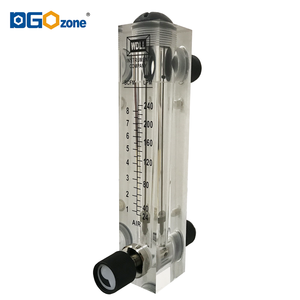 مقياس تدفق الغاز DGOzone بسعة 24-240 لتر في الدقيقة مع صمام قابل للتعديل، مقياس تدفق الهواء الدوار، عدادات تدفق للإنتاجية - Product Image 1
