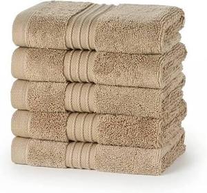 Premium Cotton Hand <b>Towels</b> Soft Absorbent Quick Dry Hotel Spa Bathroom <b>Towel</b> <b>Set</b> OEM Manufacturer - Product Image 1