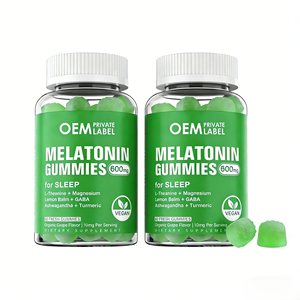 Gomitas Veganas <span class=keywords><strong>para</strong></span> Dormir de Marca Privada OEM/ODM, 10000mg de Melatonina Vegana con <span class=keywords><strong>Ashwagandha</strong></span> + Cúrcuma <span class=keywords><strong>para</strong></span> el Sueño - Product Image 2