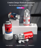 Cadeau promotionnel, écouteurs sans fil TWS de haute qualité avec un design spécial, écouteurs à anneau