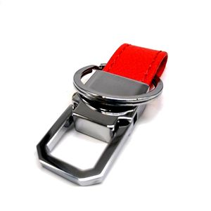 Porte-clés en cuir gaufré avec logo personnalisé Porte-clés en cuir véritable à sublimation Porte-clés en cuir - Product Image 5