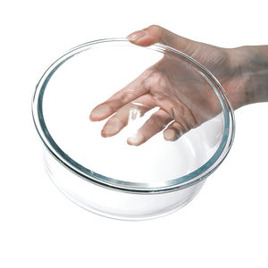 Boîte à bento en verre sans Bpa en stock pour étudiants meilleurs récipients de stockage d'aliments en verre avec manchon en silicone - Product Image 1