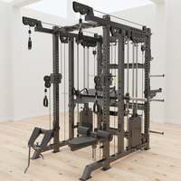 Équipement de gymnastique croisé de câble, support électrique d'entraînement, Machine de Smith, nouveau Design,