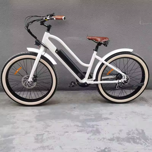 Bicicleta de Carretera de 7 Velocidades, 26 Pulgadas, Neumáticos Anchos, Motor Eléctrico sin Escobillas, Batería de Gran Capacidad de 17.5 Ah, Frenos de Disco Mecánicos, para Ciclismo Urbano, JYOP-SMDORADO El - Product Image 5
