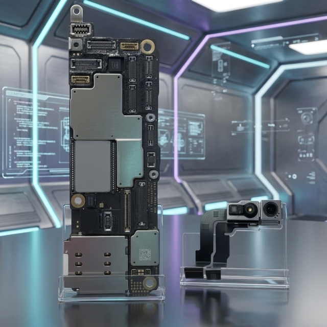 For 16 Pro Max Motherboard, with Face ID and ICloud Unlocked