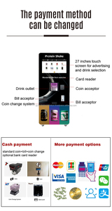 Máquina expendedora de café autoservicio con pantalla táctil de 27 pulgadas, la más vendida, con función de limpieza automática, basada en tecnología en la nube. - Product Image 6