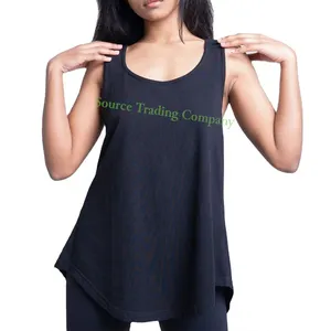 Essential Layering Casual Cotton Breathable Tank Tops For Women Fitness Training Running Women Casual 2023 Design Wholesale