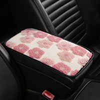 Coussin de protection pour accoudoir de voiture en peluche de qualité supérieure, respectueux de la peau, antidérapant, adapté aux modèles Honda, Ford, Toyota, BMW